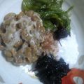 しおとも's cooksnap of when they made 3色ネバネバ丼　梅味.