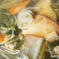 lalasnoopy's cooksnap of when they made せんべい汁.
