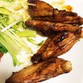 アルパージュ's cooksnap of when they made 簡単！焼きそばソースで鶏手羽グリル♪.