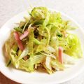 saku0655's cooksnap of when they made レタスとハムのさっぱりサラダ.