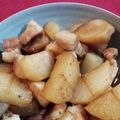 まいBoo's cooksnap of when they made 豚バラブロック大根の角煮風♡.
