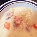 ♪さきちゃん♪'s cooksnap of when they made おばあちゃん直伝！鶏肉のホワイトシチュー.