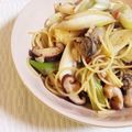 ぴのこBK201's cooksnap of when they made 牡蠣とネギのペペロンチーノ.