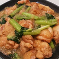 jujube21's cooksnap of when they made 超簡単　鶏肉のおろし煮　小松菜も一緒に.