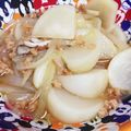 。。。みき。。。's cooksnap of when they made かぶの煮物（そぼろ煮）.