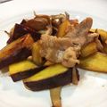 クックXGU65P☆'s cooksnap of when they made カリカリ豚とサツマイモの甘辛.