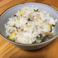 ㌧㌧ナデナデ's cooksnap of when they made 簡単☆ツナとコーンの炊き込みご飯.