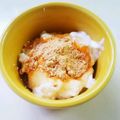 taako1552's cooksnap of when they made ハチミツきな粉ヨーグルト.