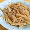 こはる・▽・'s cooksnap of when they made じゃがいもの梅肉炒め.