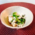 toMo717's cooksnap of when they made 簡単♪美味♪ピーマンと鶏皮のポン酢かけ.