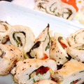 ecocafe22's cooksnap of when they made ささみの簡単梅しそ巻き.