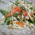 pearlpink's cooksnap of when they made 簡単小鉢☆人参と水菜の白和え.