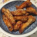 kimikimis's cooksnap of when they made お弁当にも★おつまみ風手羽中の旨甘辛揚げ.