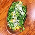 hirotanabe's cooksnap of when they made 春菊と柿のサラダ.