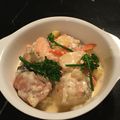 ykussu's cooksnap of when they made 寒い日にピッタリ☆白菜と鮭のクリーム煮.