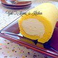 YUH♡ママ's cooksnap of when they made メープルロールケーキ.