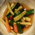 ななこMR's cooksnap of when they made セロリときゅうりの即席漬け☆セロキュー.