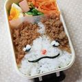 すずゆー's cooksnap of when they made 妖怪ウォッチ☆ジバニャン・キャラ弁・遠足.