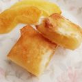 sa0ri♡'s cooksnap of when they made 簡単☆デザートりんご春巻き.