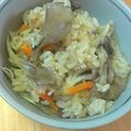 yuk☆rin's cooksnap of when they made まいたけの炊き込みご飯.