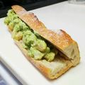 しじみごはん's cooksnap of when they made お家deわさマヨ醤油の海老アボカドサンド.