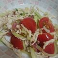 shi0rine's cooksnap of when they made サッパリささみ和え.