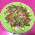 SS_SHENA's cooksnap of when they made ニラ玉餃子ぁ〜〜〜.