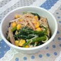 ☆ようこりん☆'s cooksnap of when they made 青菜とえのきだけの胡麻味噌あえ。.