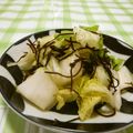 赤い電話's cooksnap of when they made 白菜の塩昆布合え.