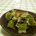 赤い電話's cooksnap of when they made 四角豆の味噌マヨ和え.