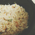 なちゃん☆ミ's cooksnap of when they made 鯵の塩焼きと大根葉の混ぜご飯.