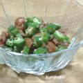 檜佐木ぐるぐる's cooksnap of when they made オクラの梅おかか和え.