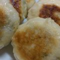 テケのきょちゃ's cooksnap of when they made ★大根の葉っぱで～チーズinおやき♪★.