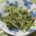 クック6C5JVC☆'s cooksnap of when they made みずなと桜海老の簡単炒め.