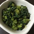 ポメちょん's cooksnap of when they made ビタミンたっぷり！大根菜。.