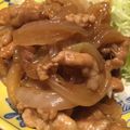 くまくま7's cooksnap of when they made 下味なしで、柔らか生姜焼き.