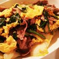 あきりんma2's cooksnap of when they made 色どりきれい☆白菜．ほうれん草．豚肉炒め.