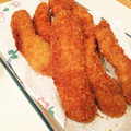 かぢぇ's cooksnap of when they made 手を汚さずに☆スティック！とんかつ.