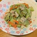 a0imama♡'s cooksnap of when they made 焼肉のタレだけ！ハヤトウリ炒め.