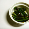 孤独者's cooksnap of when they made ほうれん草のごま和え 〜海苔の佃煮入り〜.