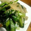 hanacleo's cooksnap of when they made 小松菜と大根のジャコ炒め～♪.