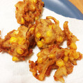 りことまと's cooksnap of when they made コーンとたまねぎとシーチキンのかき揚げ.