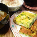 ゆしゅな's cooksnap of when they made ◎　長ネギの卵焼き　◎.