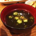 たべたいち's cooksnap of when they made オクラ入り☆和風もずくスープ.