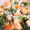 ごめっきー's cooksnap of when they made 柿と小松菜のマヨネーズ和え.