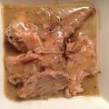 クックGFY8CA☆'s cooksnap of when they made ウサギ肉とキノコの白ワイン煮込み.