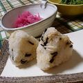 よちりん's cooksnap of when they made おにぎりに♡塩昆布の塩加減とえのきが美味.