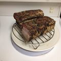 bellikky's cooksnap of when they made 塩抜きなし簡単♪茶葉で柔らかベーコン.