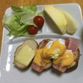 kaorin425's cooksnap of when they made とろ～りエッグベネディクト.