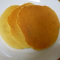 namy7mori's cooksnap of when they made さつまいものふわしゅわパンケーキ.